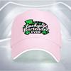 Luckyest Bartender Ever St Patrick Day Baseball Cap Adjustable Polyester Casual Sports Hat Adult