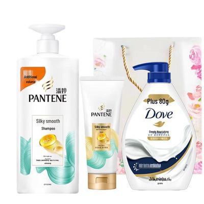 Pantene Silky Smooth Hair Care & Shower Gel Gift Set