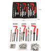 Thread Repair Kit 88pcs M3-M14 Screw Thread Inserts Set with Drill Bit for Damaged Thread Restoration Tool Helicoil Insert Kit