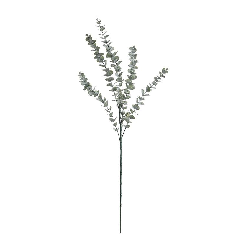 1Pcs Eucalyptus Stems Artificial Eucalyptus Leaves Green Plant Real Touch Flowers Eucalyptus for Home Wedding Bouquet Vase Decor