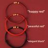Koi Zodiac Year Red Rope Bracelet for Girls Woven with Hand Rope and Foot Chain As A Gift for Couples
