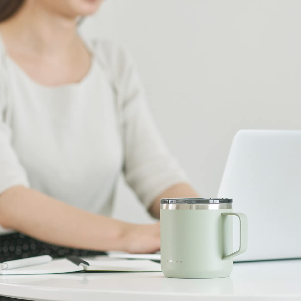 Doshisha Drinking Color FOCUS Mug, 300ml, Green,