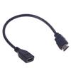 Cavo di prolunga HDMI maschio-femmina da 15 cm/30 cm, cavo di prolunga di protezione HDMI