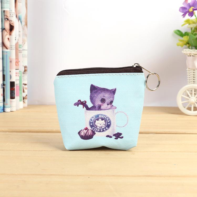 Cartoon Fashion Bowknot Key Card Storage Coin Purse Earphone Container Wallet Cartoon Fashion Bowknot Key Card Storage Coin Purse Earphone Container Wallet