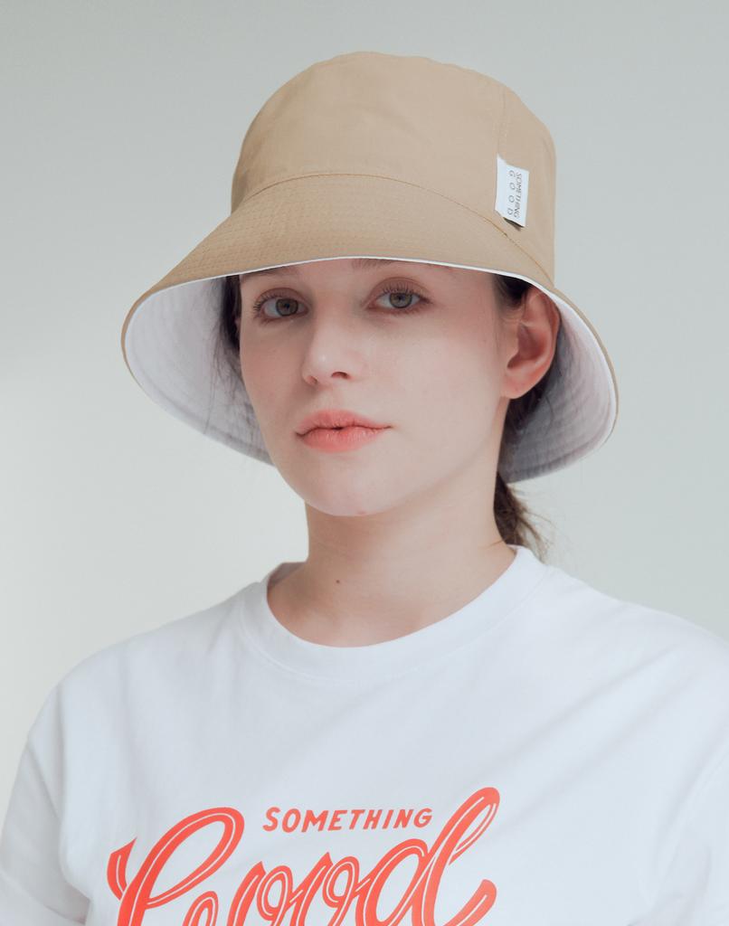 Sseomttinggus Stg Reversible Bucket Hat_White Solid