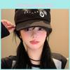 Black Cat Cute Ear Baseball Cap Unisex Anime Inspired Spring Fashion Accessory