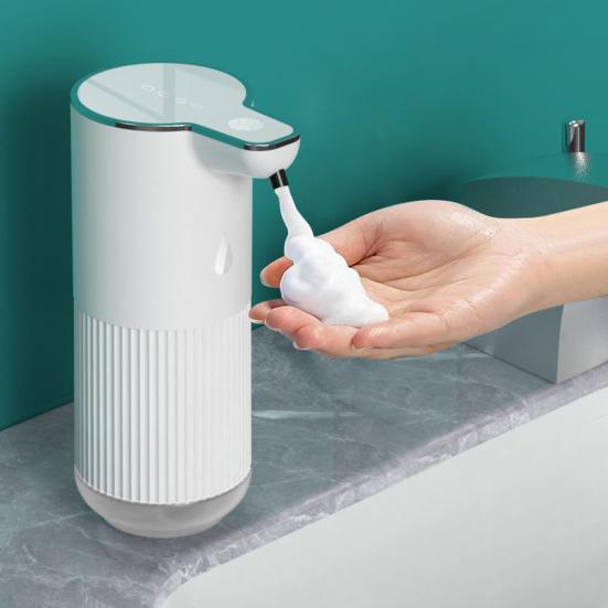 Berührungsloser Flüssigseifenspender IPX5 Wasserdichtes Design 350 ml Fassungsvermögen USB Wiederaufladbar Automatische Hand