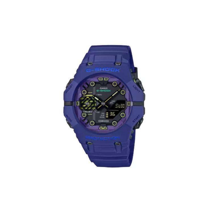 

Casio G-Shock Series 200m Waterproof Quartz Movement Resin Strap Watch Men watches Black GA-B001CBR-2AJF Black Dial