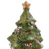 Christmas Tree Jewelry Storage Box Display Case Decorative Ceramic Organizers Trinket for Party
