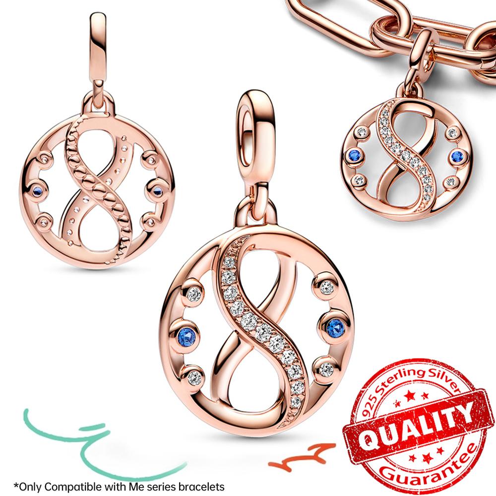 Original Copper Angel Wings Heart Luck Ladybird Mini Dangle Charm Fit Original Me Bracelet For Women Jewelry Gift