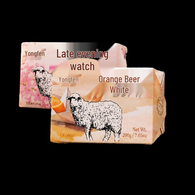 YOUNG Tuberose & Orange Blossom Goat Milk Soap Set