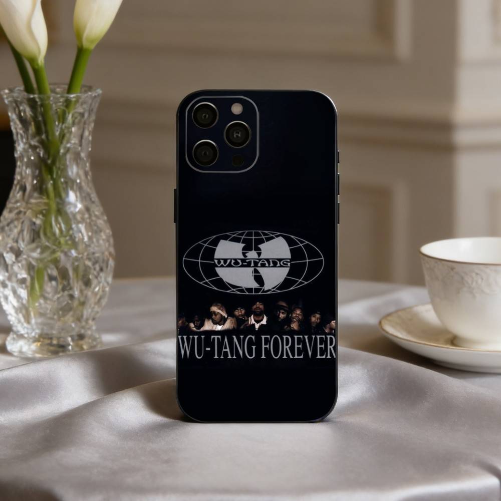 Wu-Tang Wu T-Tang C-Clan Ultra  Phone Case For iPhone 17,16,15,14,13,12,11 Plus,Pro Max,XS,Soft Silicone Black Cover