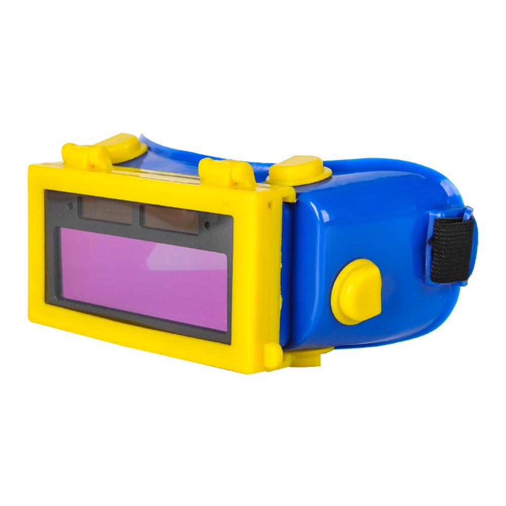 

Очки для аргонодуговой сварки TIG Солнечная энергия Автоматическая затемняющая маска сварщика Шлем Специальные антибликовые очки Инструменты Защитные очки