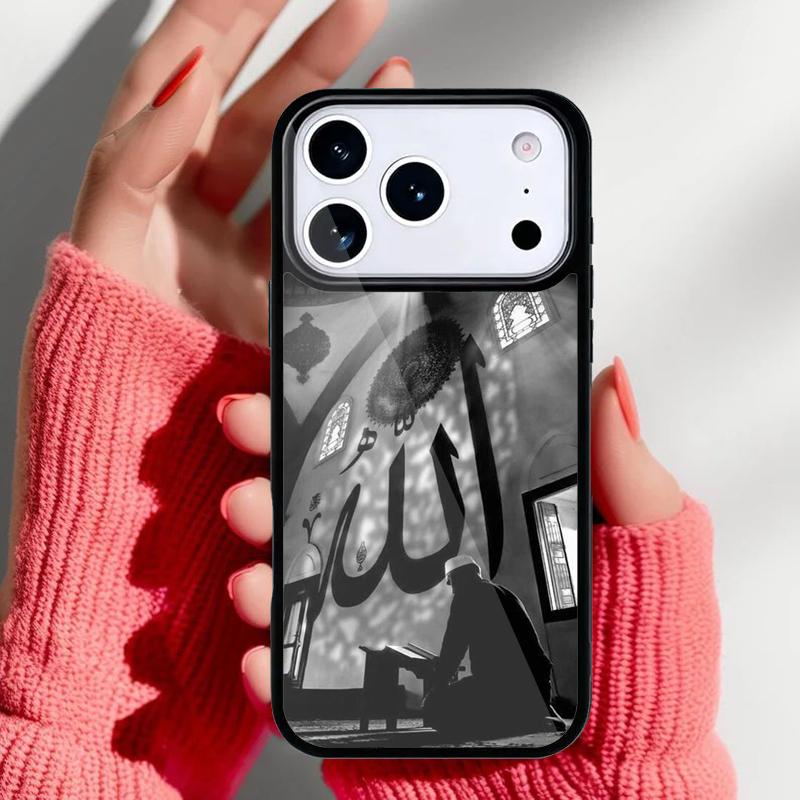 

Islamic Muslim Bismillah Phone Case for iPhone 17 16 15 14 13 Pro Max Back Cover for 12 11 Pro Coque iPhone 14 Plus