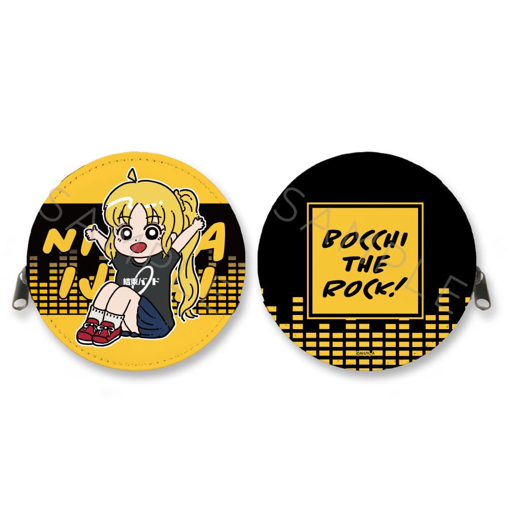 

SYNC INNOVATION the Anime 2nd Edition Round Coin Case 95mm PU Bocchi Rock! [Ijichi Nika] SB, Approx. Diameter, Leather, SYC-BTR2MA-SB