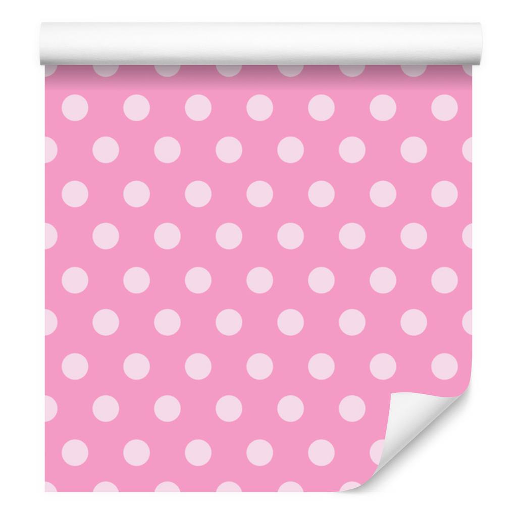 Wallpaper Pink Patterns Powder Pink for Living Room and Bedroom 50x1000