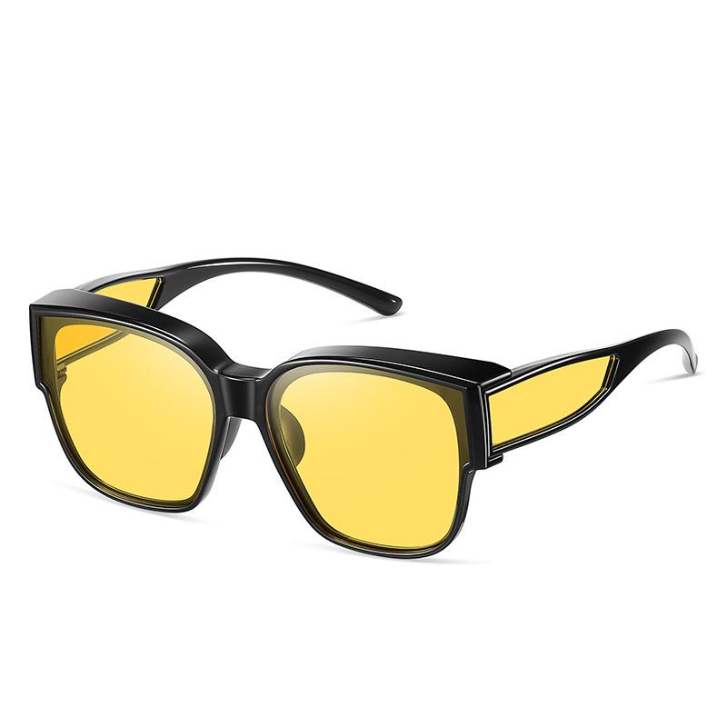 Temperament Versatile Female Driving UV400 New Polarized Sunglasses Advanced Sense Large Frame Personalized Women s Glasses