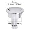 Toilet Push Button Single Flush Stylish Button Toilet Water Tank Button Top Toilet Button Bathroom Toilet Repair Parts for Home