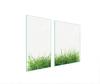 GLAS-KOCHFELD-SCHUTZPLATTE 90x52 WEISS