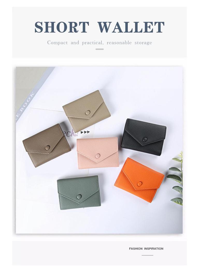 2025 Damski Portfel Slim ze Skóry Naturalnej i Etui na Karty - Wysokiej Klasy Wielofunkcyjny Portmonetka