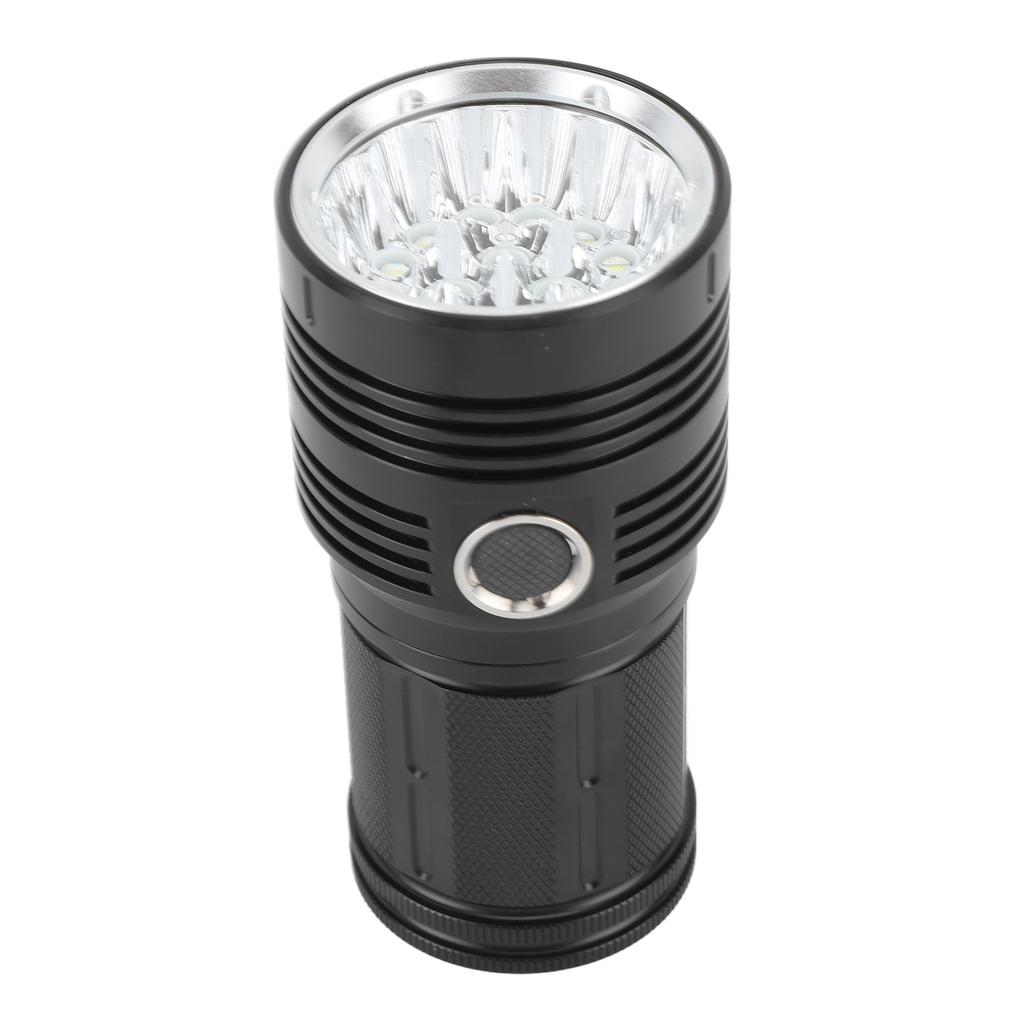 Strong Light Flashlight 10000LM 300?500 Meters LED 4 Modes Rechargeable Handheld Camping Light for