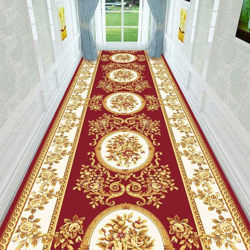 Luxury European Aisle Corridor Carpets Lobby Hallway Villa Long Runner Long Strip Area Rugs Living Room Home Decor Entryway Mat