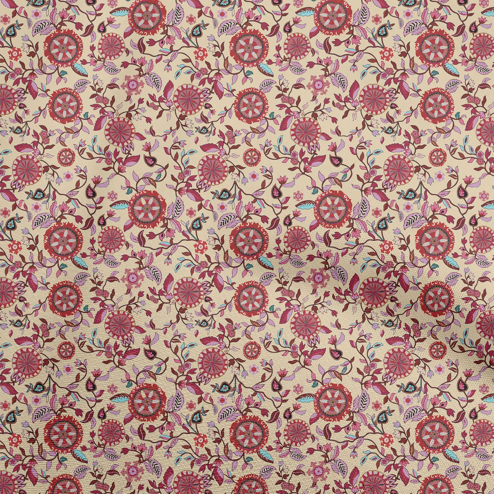 

oneOone Бавовняна гнучка сіра тканина Азіатська сукня Сузані Матеріал Тканина Тканина з принтом у дворі 40 дюймів 42 Inch Wide - Viscose Chiffon персиковий