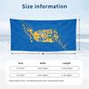Club Tigres UANL Microfiber Beach Towel Quick Dry Sand Free Lightweight Beach Towels for Travel Swimming Camping
