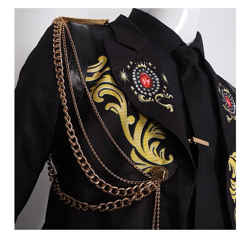 Twisted Wonderland Vil Floyd 5th Anniversary Costume Uniform Cos Suit Halloween Cosplay Costume For Men And Women Customized