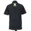 Ralph Lauren / Short Sleeve Polo Shirt [Men’s M / Black × Red × White] Embroidered Front Logo(USED)
