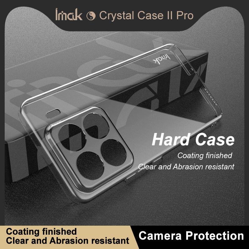 For Xiaomi 15 Pro 5G Phone Case IMAK Wings II Wear Resistant Crystal Pro Case