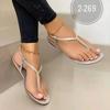 Fashion New Summer Sandals Women Fashion Pointed Toe Flats Women's Casual Sandals Ladies Flip Flops Roman Low Heel Woman Sandalias
