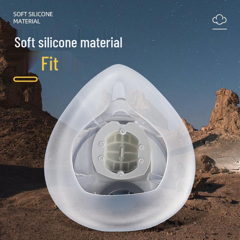 8200 Silicone Gas Mask with Activated Carbon for Spray Paint, Pesticides, Chemicals, and Dust Protection.