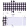 Beach Chair Cover Pool Lounge Chair Cover Quick Drying Lounger Cover with Side Storage Bag for Swimming Pool Hotel