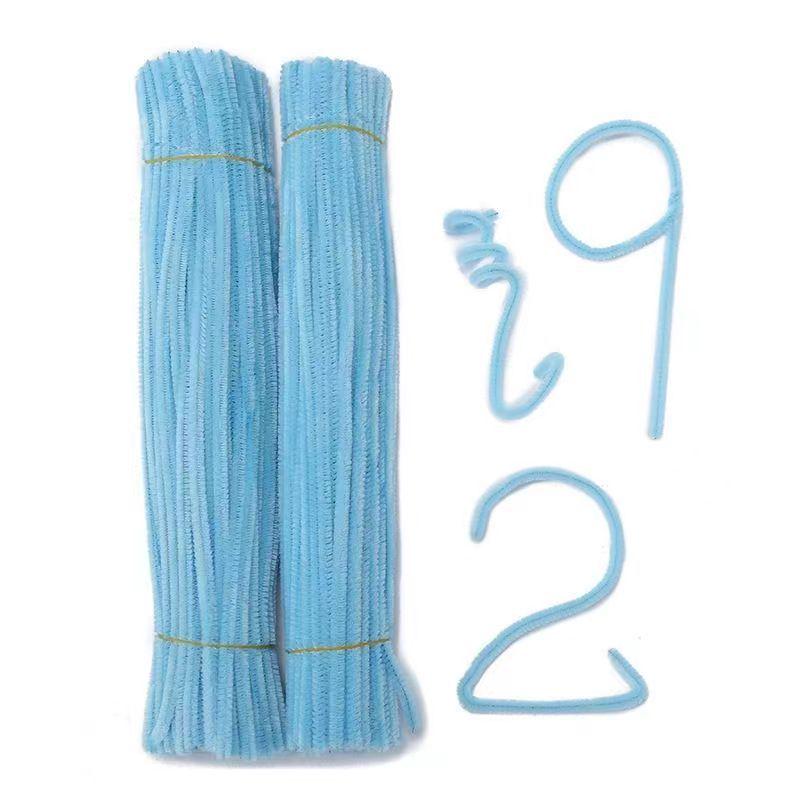 Colorful Chenille Pipe Cleaners for Kids' Craft & Educational Toys