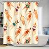 Stylish Plus Size Women's Swimwear Shower Curtain Unique Artistic Design Home Decor Waterproof  Durable with Complimentary Hook