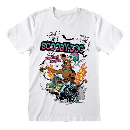 Scooby Doo Unisex Adult Racing T-Shirt