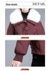 Stylish Winter Jacket with Large Fur Collar for Young Mothers and Older Women - 2025 Cotton Padded Outerwear