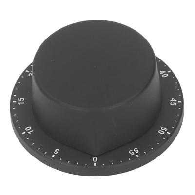 Aufzieh-Timer Magnetische Saugkraft Outdoor-Training 60 Minuten Manueller Countdown-Timer Schwarz