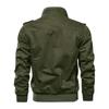 Men's Autumn Jacket Washed Large Size Jacket Cotton Military Jacket Men's