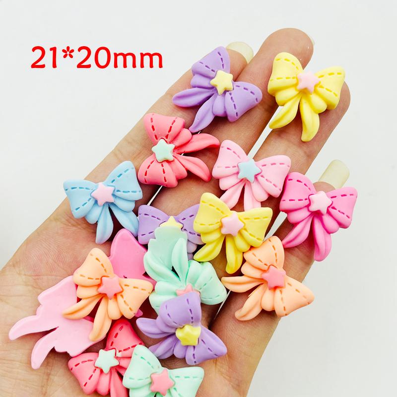20Pcs New Mini Cute Cartoon Butterfly Junction Flat Back Resin Cabochon Scrapbook Diy Party Embellishments Charm Accessories A88