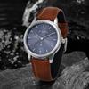 Fashion Men's Two Pin Half Belt Watch Casual and Minimalist Men's Quartz Watch