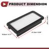X Autohaux Car Engine Air Filter No.165465TP0A for Nissan Serena e-Power 1 Pc Long Life