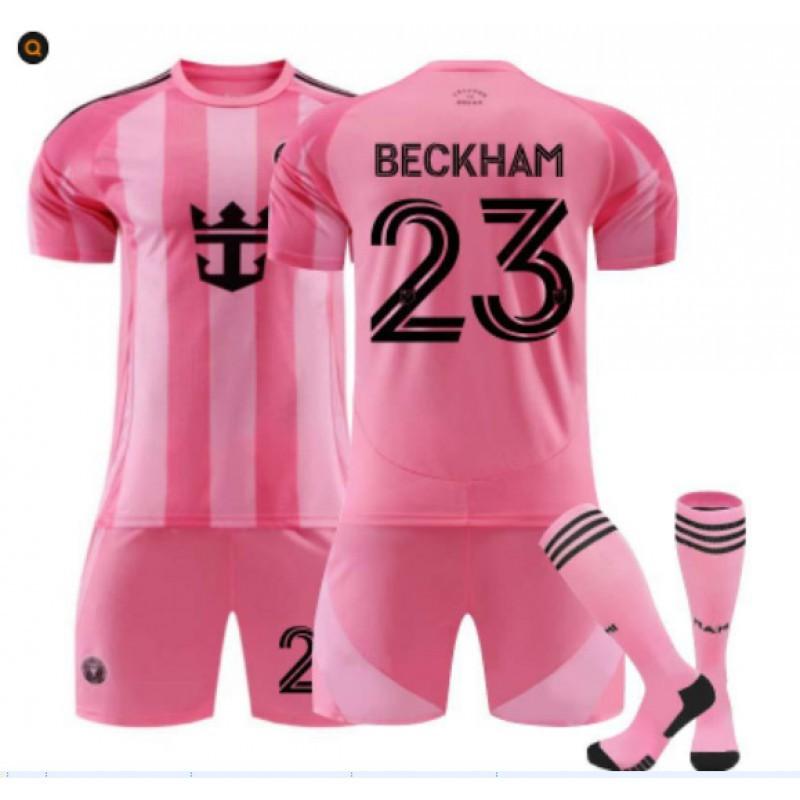 2025-26 Pink Football Uniform Set 9 Suarez Miami Club Home Jersey