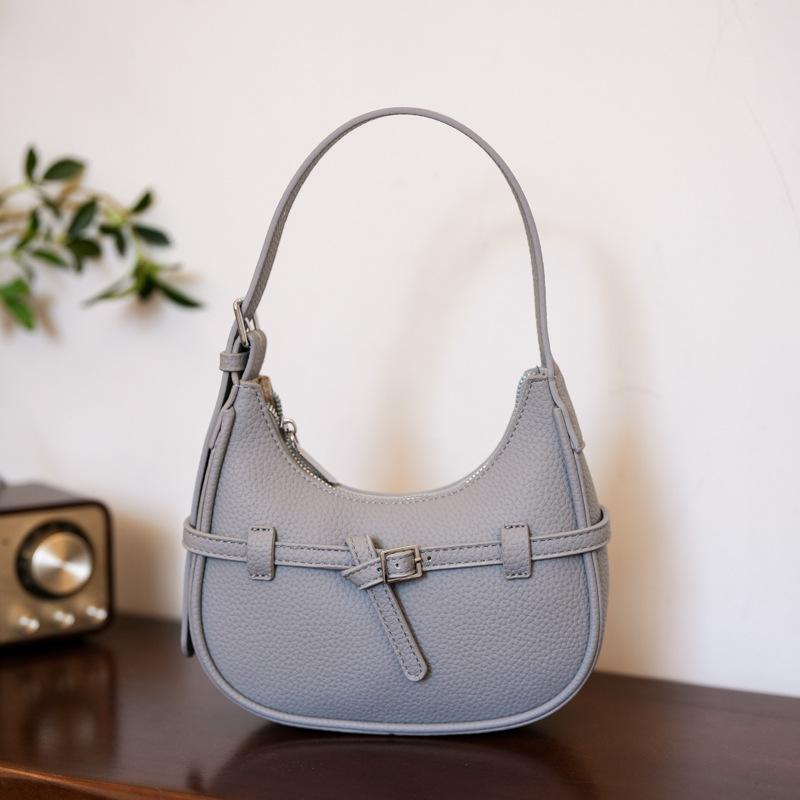 2025 Spring and Summer New Armpit Bag Casual Fashion Versatile Bag Bag Dumpling Bag Shoulder Messenger Bag High-end Niche