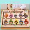 Wooden Magnetic Number Maze Puzzle For Toddlers Early Education And Logic Development