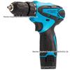 Dual-Battery Lithium Electric Drill Set - Pistol Grip, DIY Impact Drill with Charger for Home Use