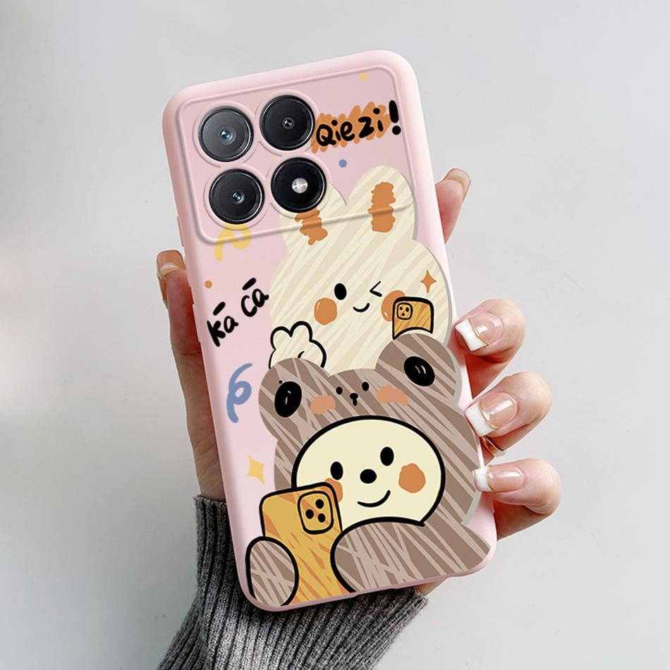 For Xiaomi Poco X6 Pro Case 2023 Fashion Astronaut Soft Silicone Back Cover For Xiaomi Poco M6 Pro 5G Funda PocoX6 X6 Pro Bumper