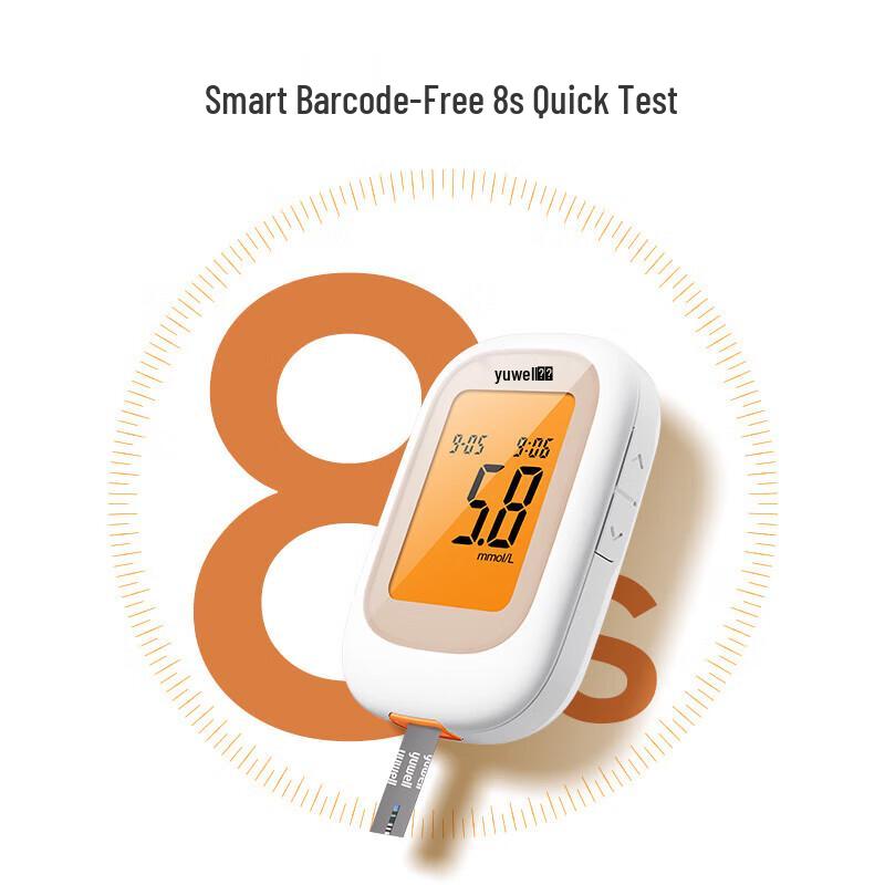 Yuwell 550 Backlit Blood Glucose Meter Kit