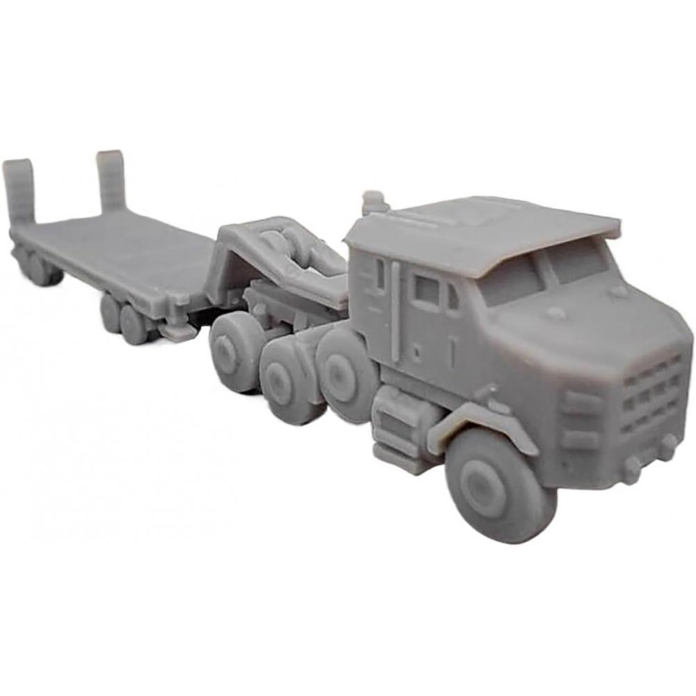 Ag Agsdgaw 10pcs Military Model Large Tractor Trailer Resin Assembly Truck M1070